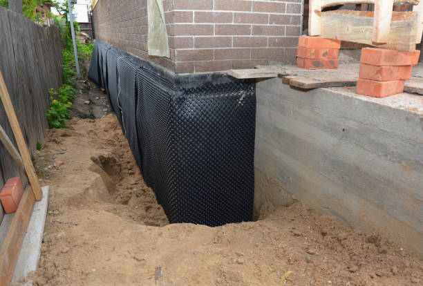 Crawl space vapor barrier installation in Saint Marys, OH